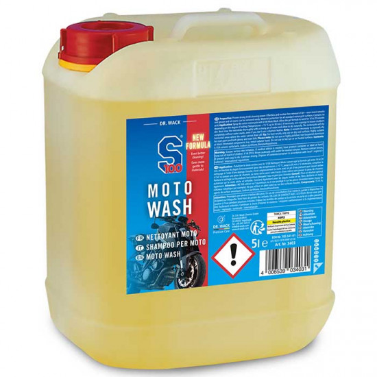 S100 Moto Bike Wash 5L Road Bike Accessories - SKU DW3403