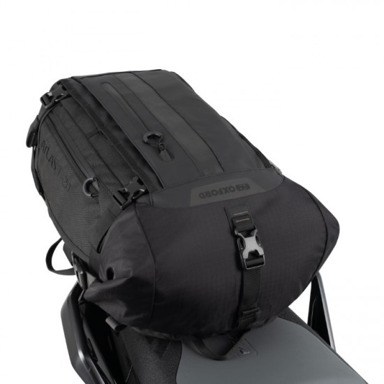 Oxford Atlas T-20 Advanced Tourpack Black Motorcycle Luggage - SKU OL00101