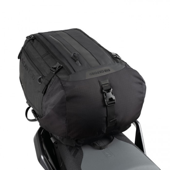 Oxford Atlas T-30 Advanced Tourpack Black Motorcycle Luggage - SKU OL00201