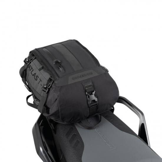 Oxford Atlas T-10 Advanced Tourpack Black Motorcycle Luggage - SKU OL00501