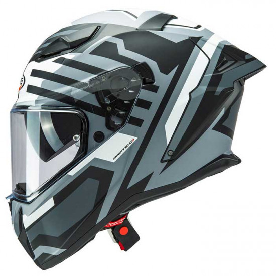 Caberg Drift Evo II Horizon Matt Grey/Black/White Full Face Helmets - SKU 0852662