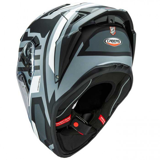 Caberg Drift Evo II Horizon Matt Grey/Black/White Full Face Helmets - SKU 0852662