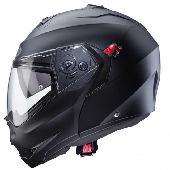 Caberg Duke X Matt Black Flip Front Motorcycle Helmets - SKU 0824065