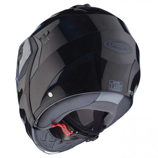 Caberg Duke X Smart Black Flip Front Motorcycle Helmets - SKU 0824010