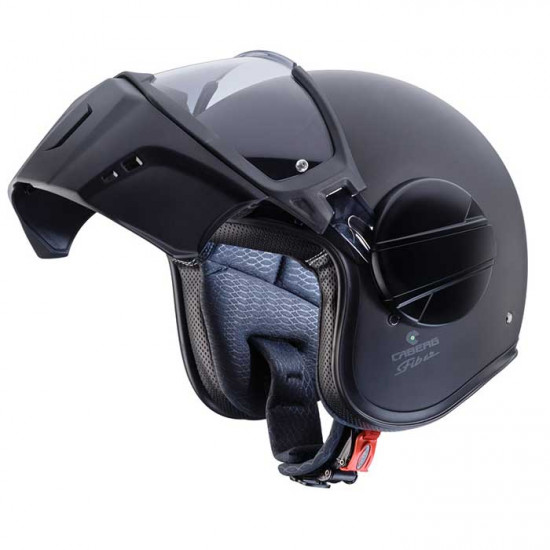 Caberg Jet Ghost X Matt Black Open Face Helmets - SKU 0851764