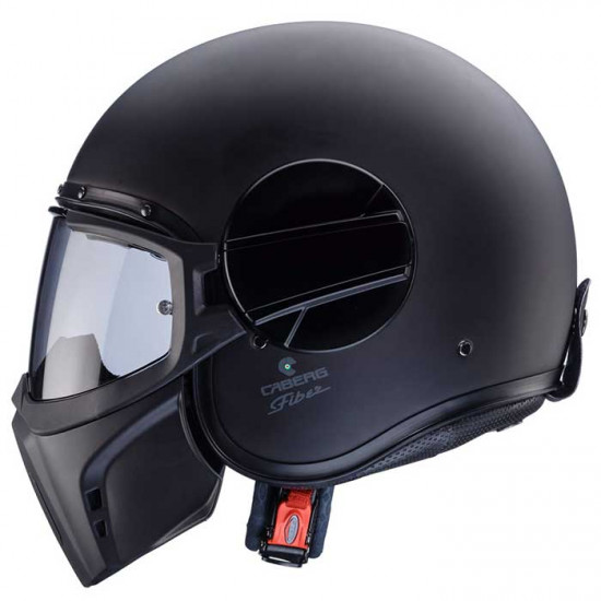 Caberg Jet Ghost X Matt Black Open Face Helmets - SKU 0851764