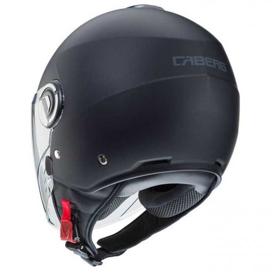 Caberg Riviera V4X Matt Black Open Face Helmets - SKU 0824348