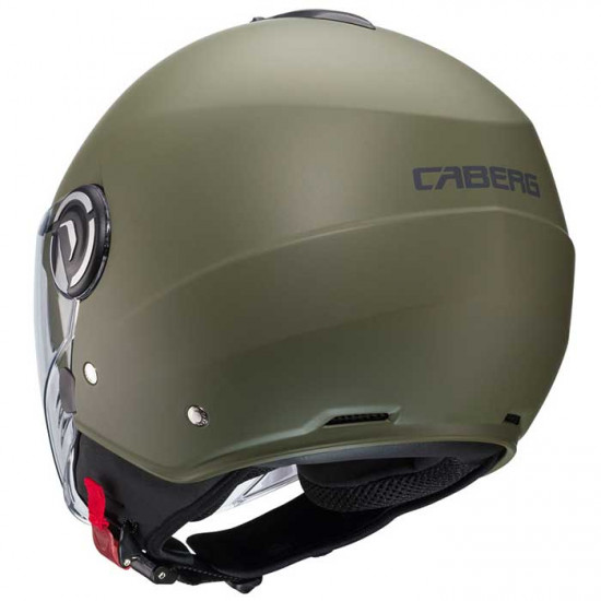 Caberg Riviera V4X Matt Military Green Open Face Helmets - SKU 0824645