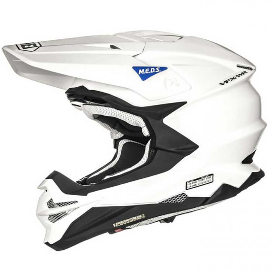 Shoei VFX-WR 06 White Off Road Helmets - SKU 0819665