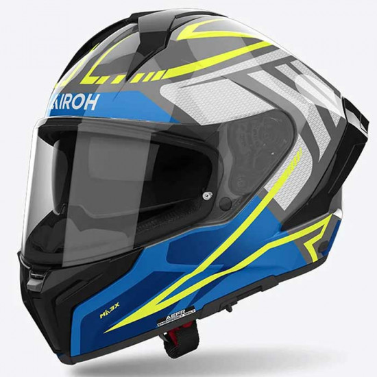 Airoh Matryx Rider Blue Full Face Helmets - SKU ARH174S