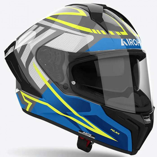 Airoh Matryx Rider Blue Full Face Helmets - SKU ARH174S