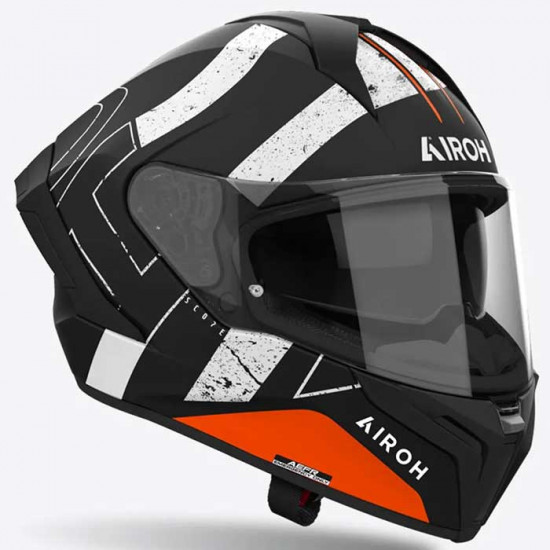 Airoh Matryx Scope Matt Orange Full Face Helmets - SKU ARH175S