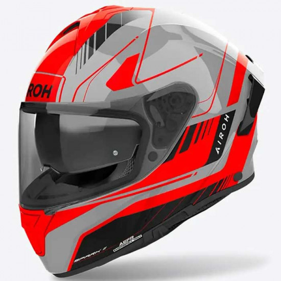 Airoh Spark 2 Chrono Orange Full Face Helmets - SKU ARH183S