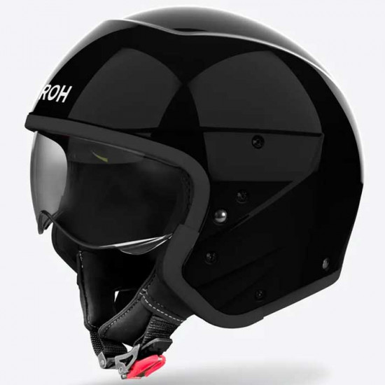 Airoh J110 Paesly Black Open Face Helmets - SKU ARH213S