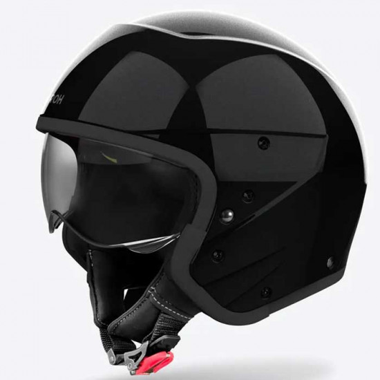 Airoh J110 Black Glitter Open Face Helmets - SKU ARH215S