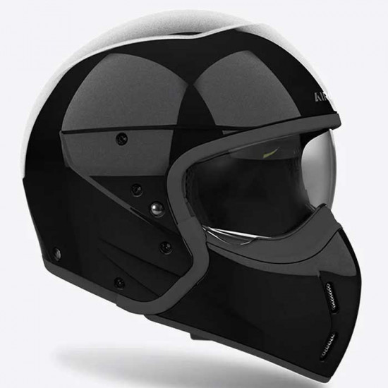 Airoh J110 Black Glitter Open Face Helmets - SKU ARH215S