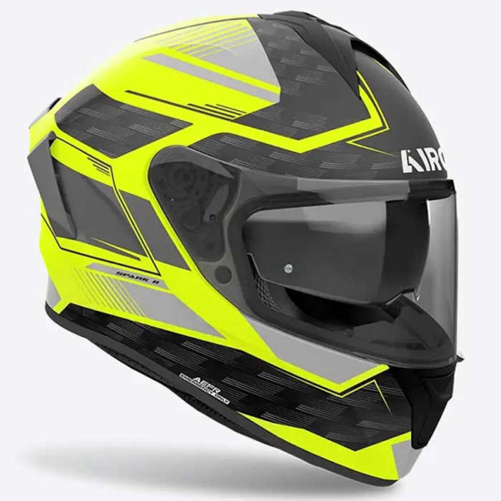 Airoh Spark 2 Zenith Matt Yellow Full Face Helmets - SKU ARH218S