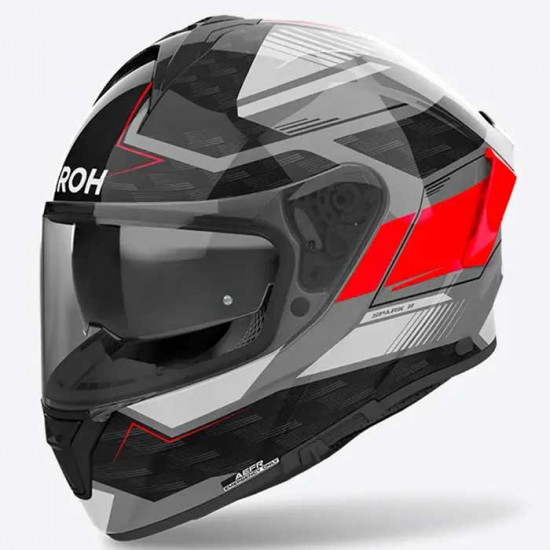 Airoh Spark 2 Zenith Red Full Face Helmets - SKU ARH219S