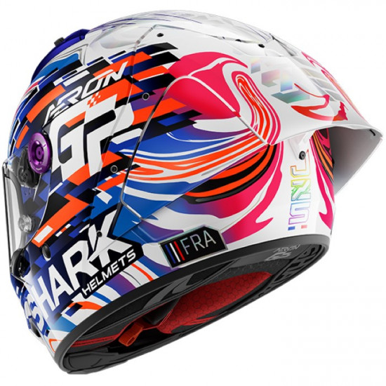 Shark Aeron-GP Replica Zarco GP Violet Blue Full Face Helmets - SKU 200/HE0386E/DVB1