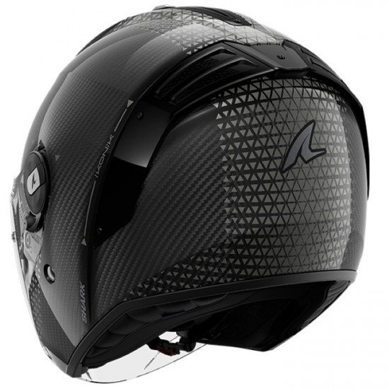 Shark RS Jet Carbon Ikonik Black Anthracite Open Face Helmets - SKU 235/HE8210E/DKU1