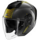 Shark RS Jet Carbon Ikonik Black Silver Yellow