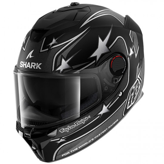 Shark Spartan GT Pro Flagstaff Matt Black Anthracite Silver