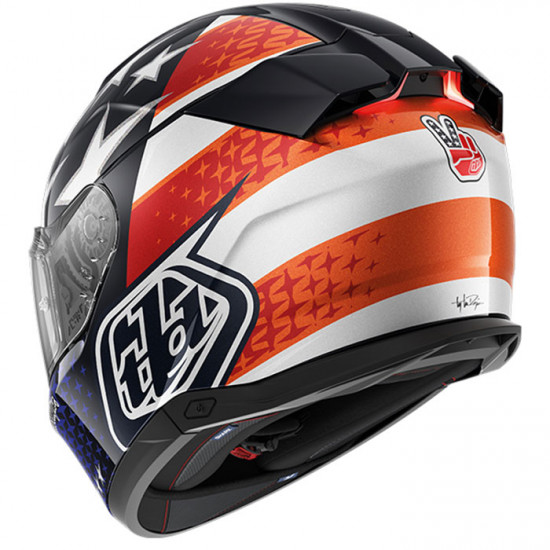 Shark Skwal I3 US Flag Blue Red White Full Face Helmets - SKU 210/HE0830E/BRW1