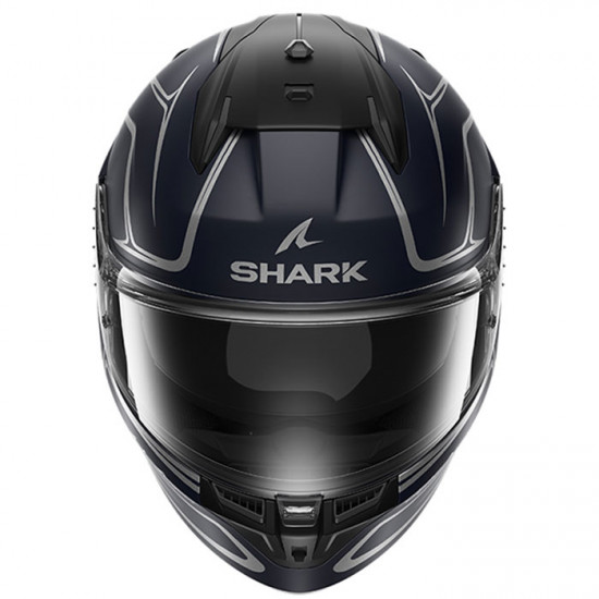 Shark D-Skwal 3  Drone Matt Black Silver Full Face Helmets - SKU 210/HE0930E/BSB1