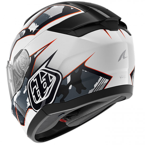 Shark Ridill 2 Matrix Camo White Silver Red Full Face Helmets - SKU 210/HE1107E/WSR1