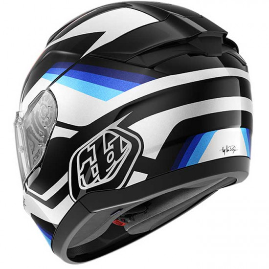 Shark Ridill 2 Apex Black White Blue Full Face Helmets - SKU 210/HE1111E/KWB1