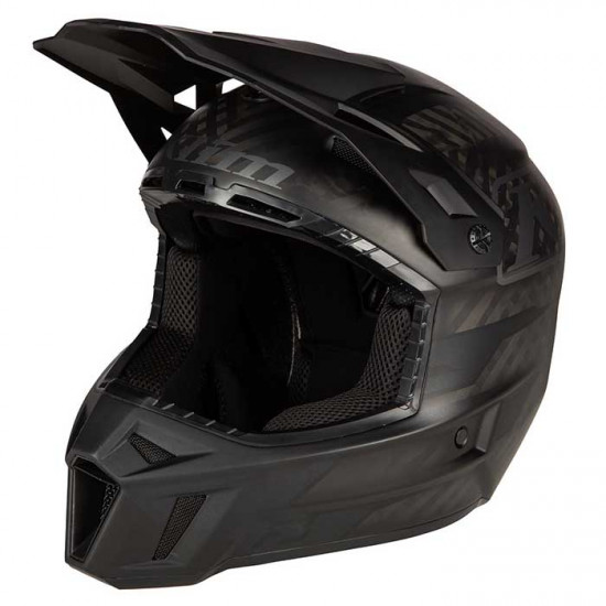 Klim F3 Carbon Off-Road Helmet ECE Carbon Matt Black