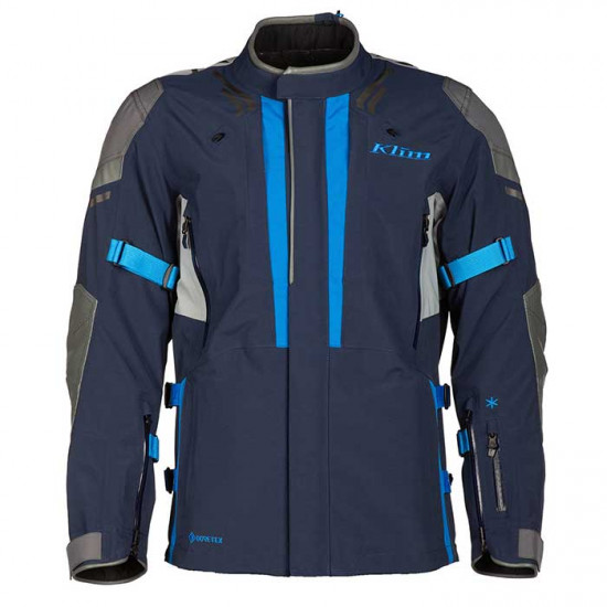 Klim Latitude Jacket Dress Blue - Electric Blue Lemonade Mens Motorcycle Jackets - SKU 5146-004-120-233