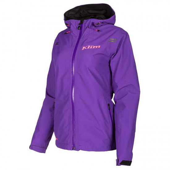 Klim Eclipse Ladies Jacket Heliotrope - Knockout Pink Waterproofs - SKU 3114-001-110-793