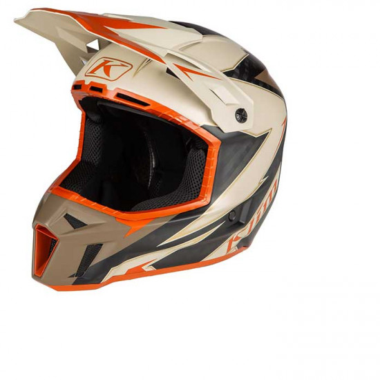 Klim F3 Carbon Off-Road Helmet ECE Lightning Peyote Off Road Helmets - SKU 3707-001-110-008