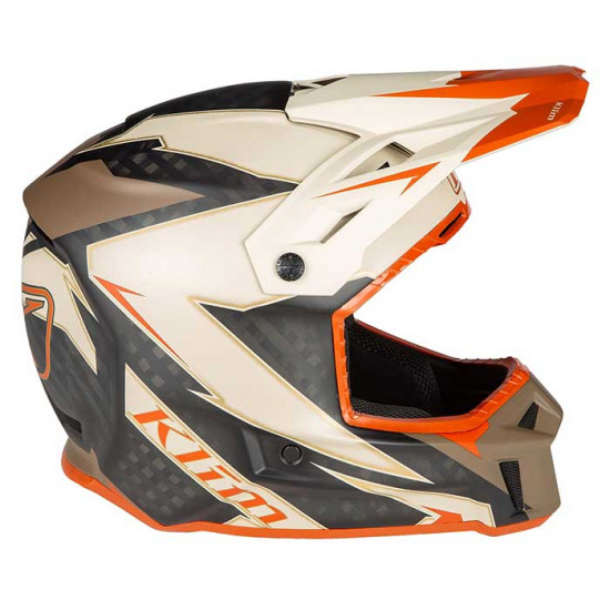 Klim F3 Carbon Off-Road Helmet ECE Lightning Peyote Off Road Helmets - SKU 3707-001-110-008