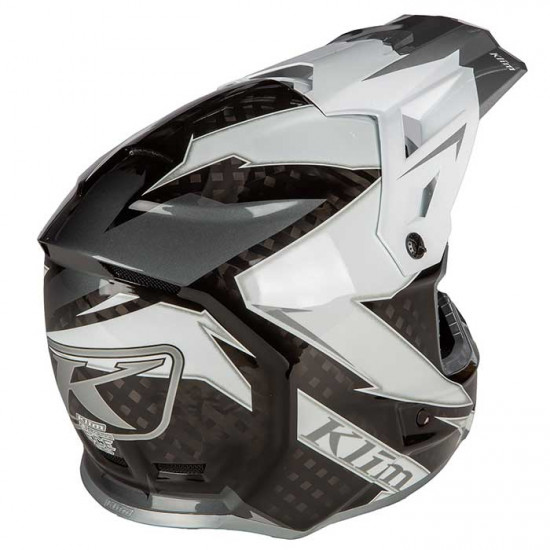 Klim F3 Carbon Off-Road Helmet ECE Lightning White