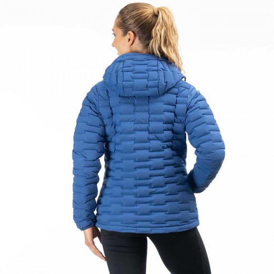 Klim Luna Ladies Stretch Down Hooded Jacket Mazarine Blue Casual Wear - SKU 3578-000-110-245