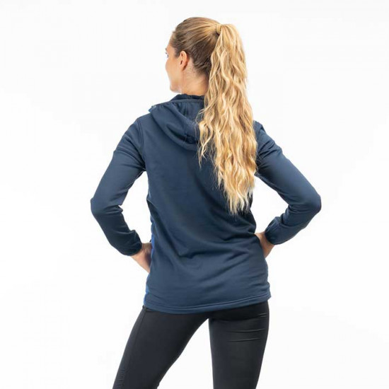 Klim Luna Ladies Stretch Down Hybrid Hoodie Mazarine Blue - Dress Blues Casual Wear - SKU 3579-000-110-244