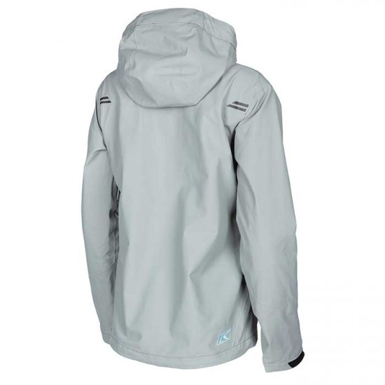 Klim Eclipse Ladies Jacket Monument Gray - Crystal Blue