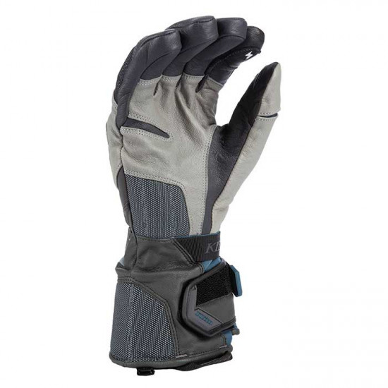 Klim Badlands GTX Long Glove Monument Gray - Petrol