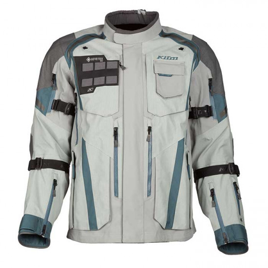 Klim Badlands Pro A3 Jacket Monument Gray - Petrol Mens Motorcycle Jackets - SKU 4101-001-120-652