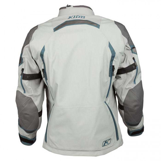 Klim Badlands Pro A3 Jacket Monument Gray - Petrol Mens Motorcycle Jackets - SKU 4101-001-120-652