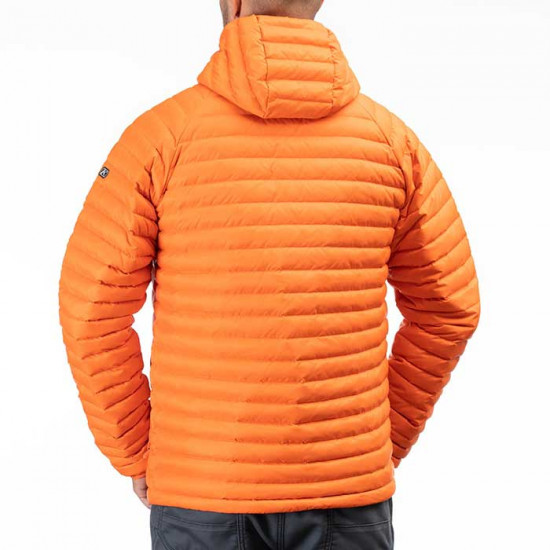 Klim Arete Hooded Jacket Red Orange