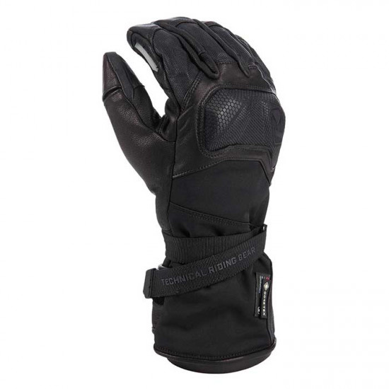 Klim Badlands GTX Long Glove Stealth Black Mens Motorcycle Gloves - SKU 3923-001-120-001