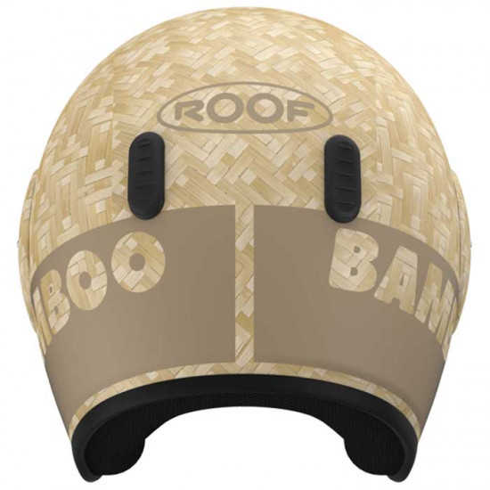 Roof RO15 Bamboo Pure Matt Sand Open Face Helmets - SKU HRO60102154