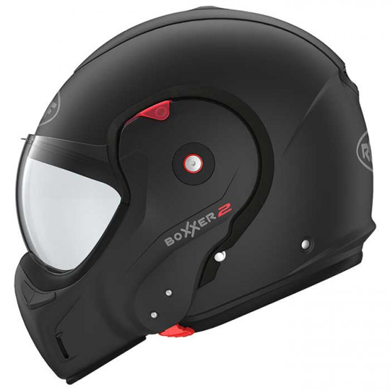 Roof RO9 Boxxer 2 Matt Black Flip Front Motorcycle Helmets - SKU HRO60200354