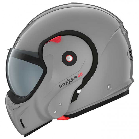 Roof RO9 Boxxer 2 Smokey Grey Flip Front Motorcycle Helmets - SKU HRO60200454