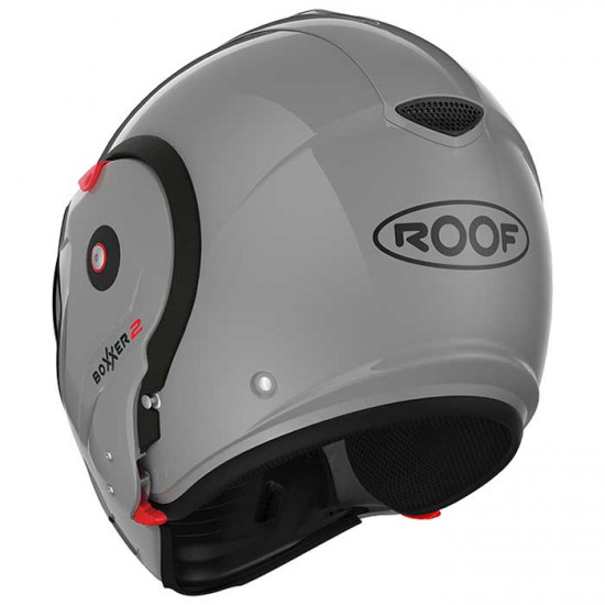 Roof RO9 Boxxer 2 Smokey Grey Flip Front Motorcycle Helmets - SKU HRO60200454