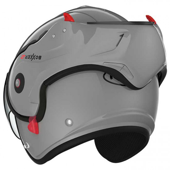 Roof RO9 Boxxer 2 Smokey Grey Flip Front Motorcycle Helmets - SKU HRO60200454