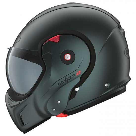 Roof RO9 Boxxer 2 Matt Petrol Flip Front Motorcycle Helmets - SKU HRO60200554